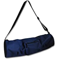 YogaAddict bolsa grande para esterilla de yoga «compacta» con bolsillos y cremallera- ideal para la mayoría de…